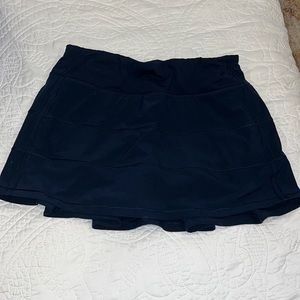 Lululemon Navy Skirt! Barely worn!